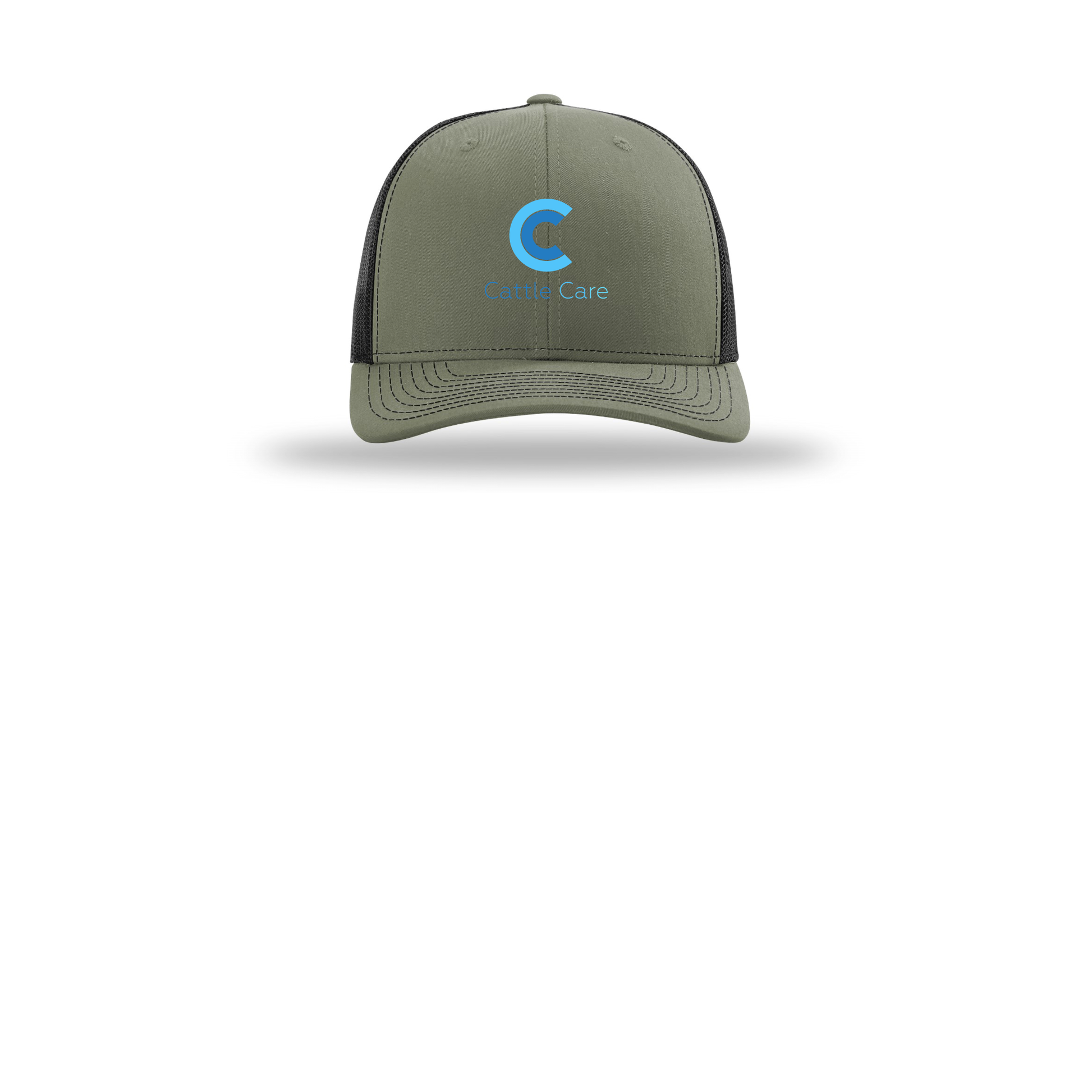 cattle-care-richardson-trucker-cap-embroidery-capfront-R112-lodenblack-flat-front