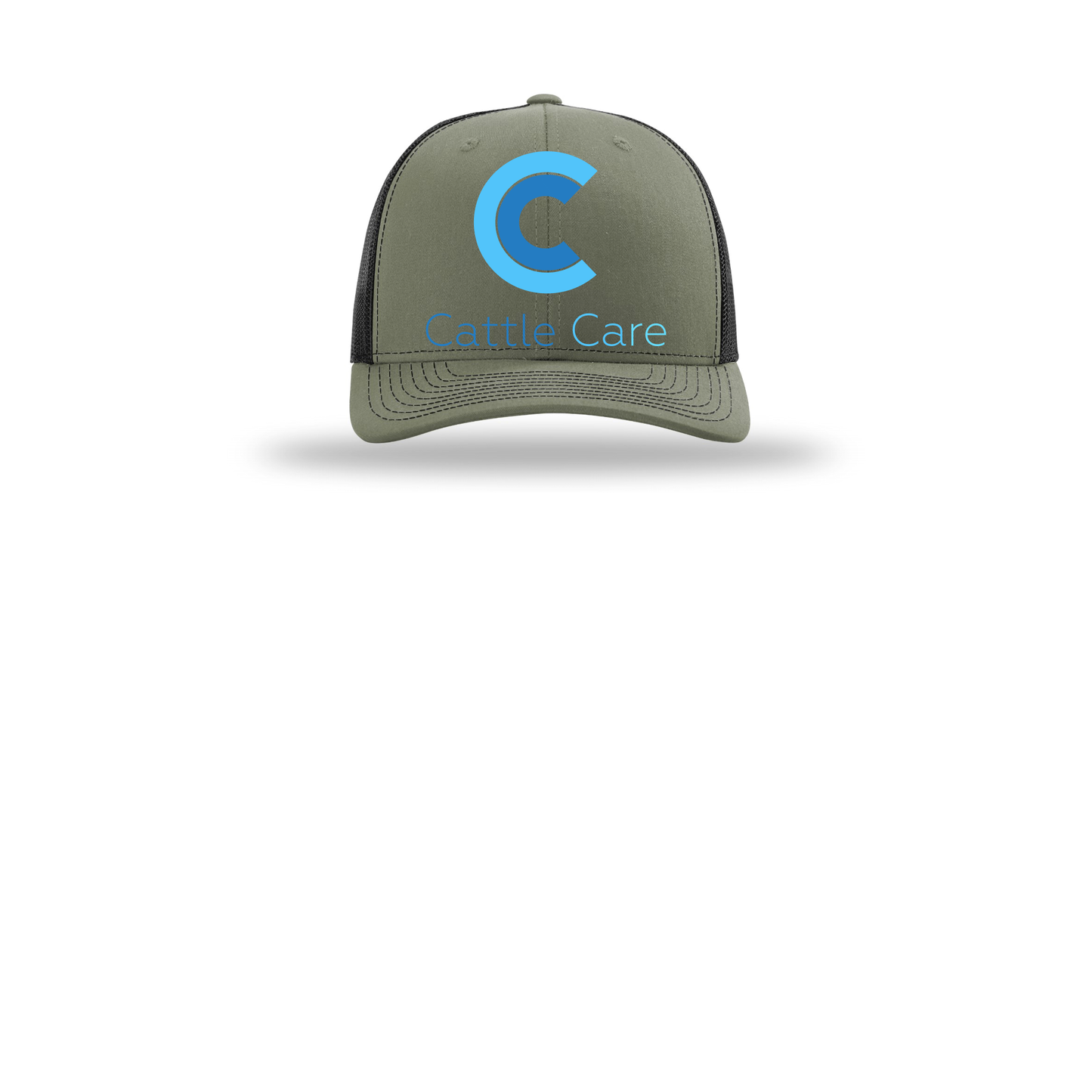 cattle-care-richardson-trucker-cap-embroidery-capfront-R112-lodenblack-flat-front