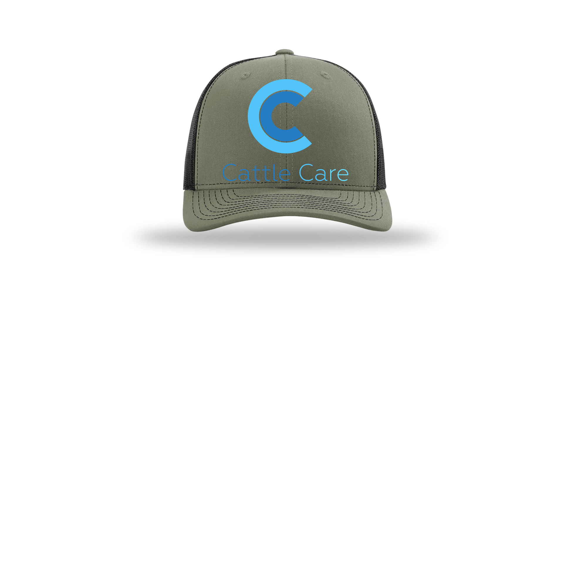 cattle-care-richardson-trucker-cap-embroidery-capfront-R112-lodenblack-flat-front