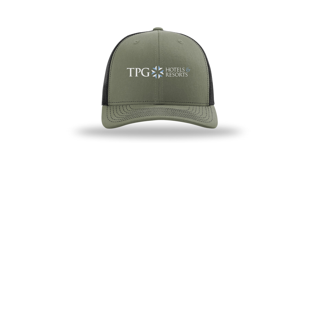tpghotelsandresorts-richardson-trucker-cap-embroidery-capfront-R112-lodenblack-flat-front