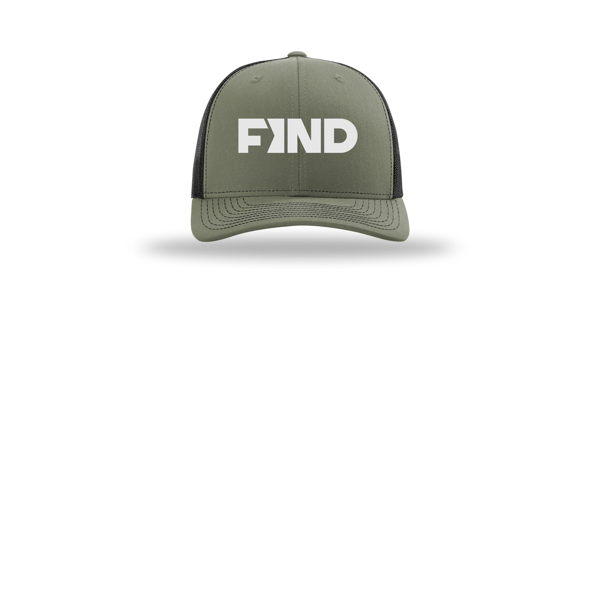 findrealestate-richardson-trucker-cap-embroidery-capfront-R112-lodenblack-flat-front