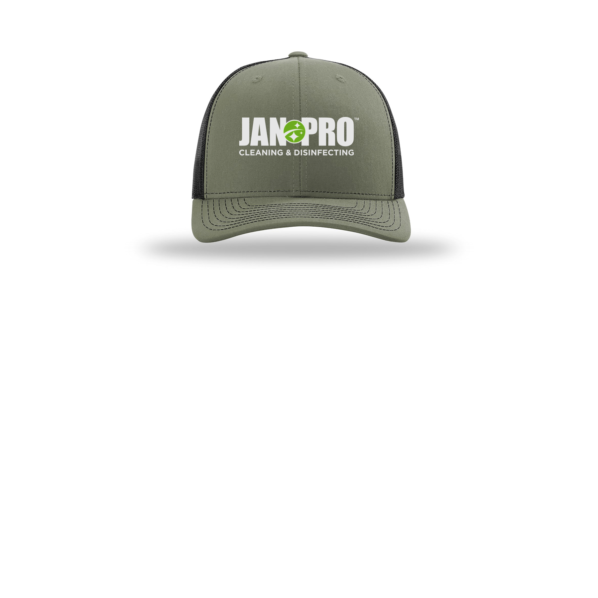 jan-pro-richardson-trucker-cap-embroidery-capfront-R112-lodenblack-flat-front