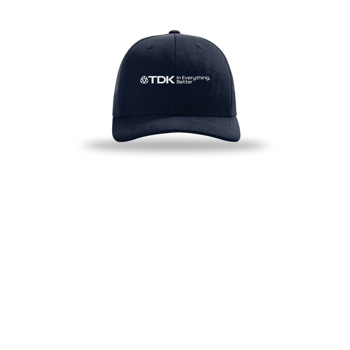 tdk-richardson-trucker-cap-embroidery-capfront-R112-navy-flat-front