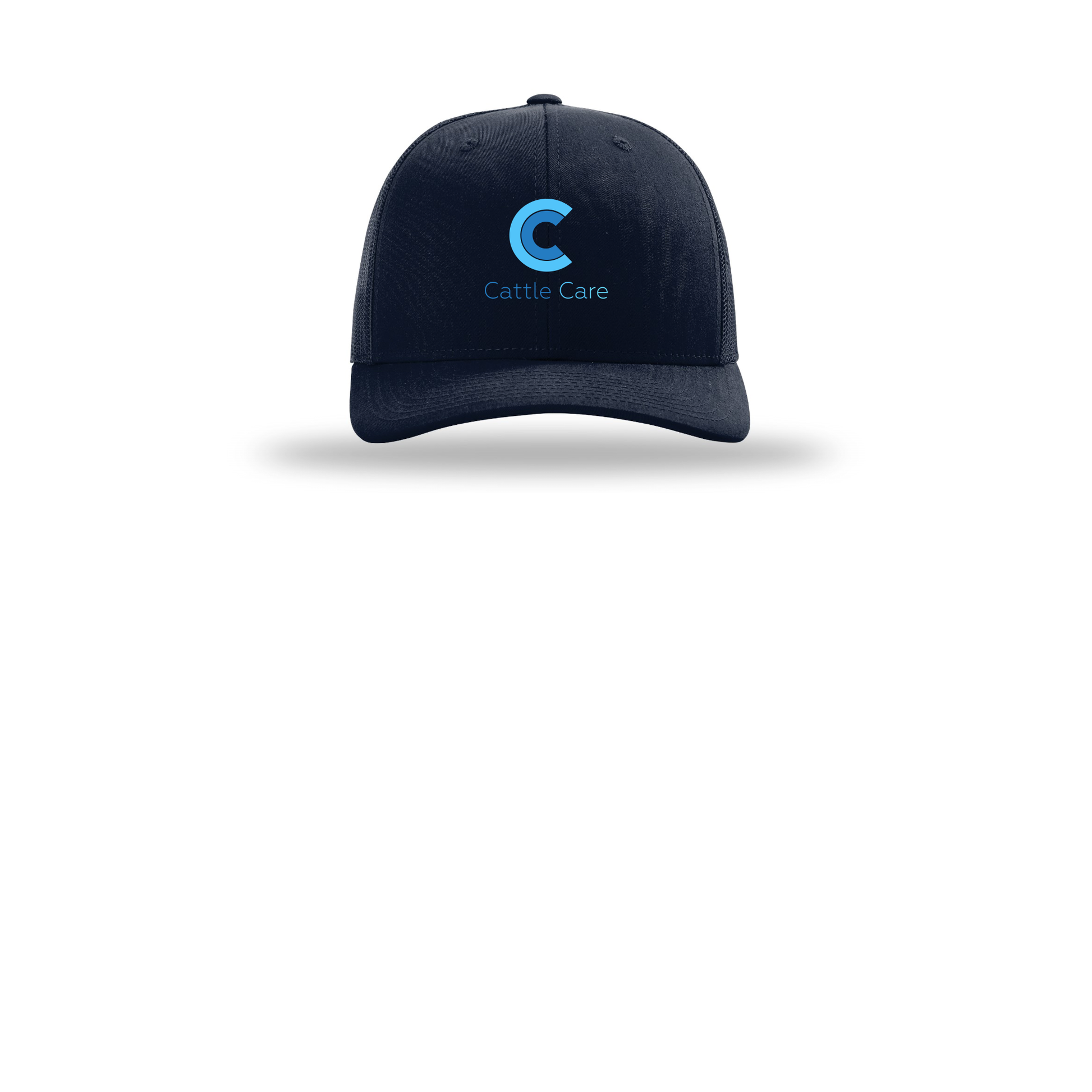 cattle-care-richardson-trucker-cap-embroidery-capfront-R112-navy-flat-front