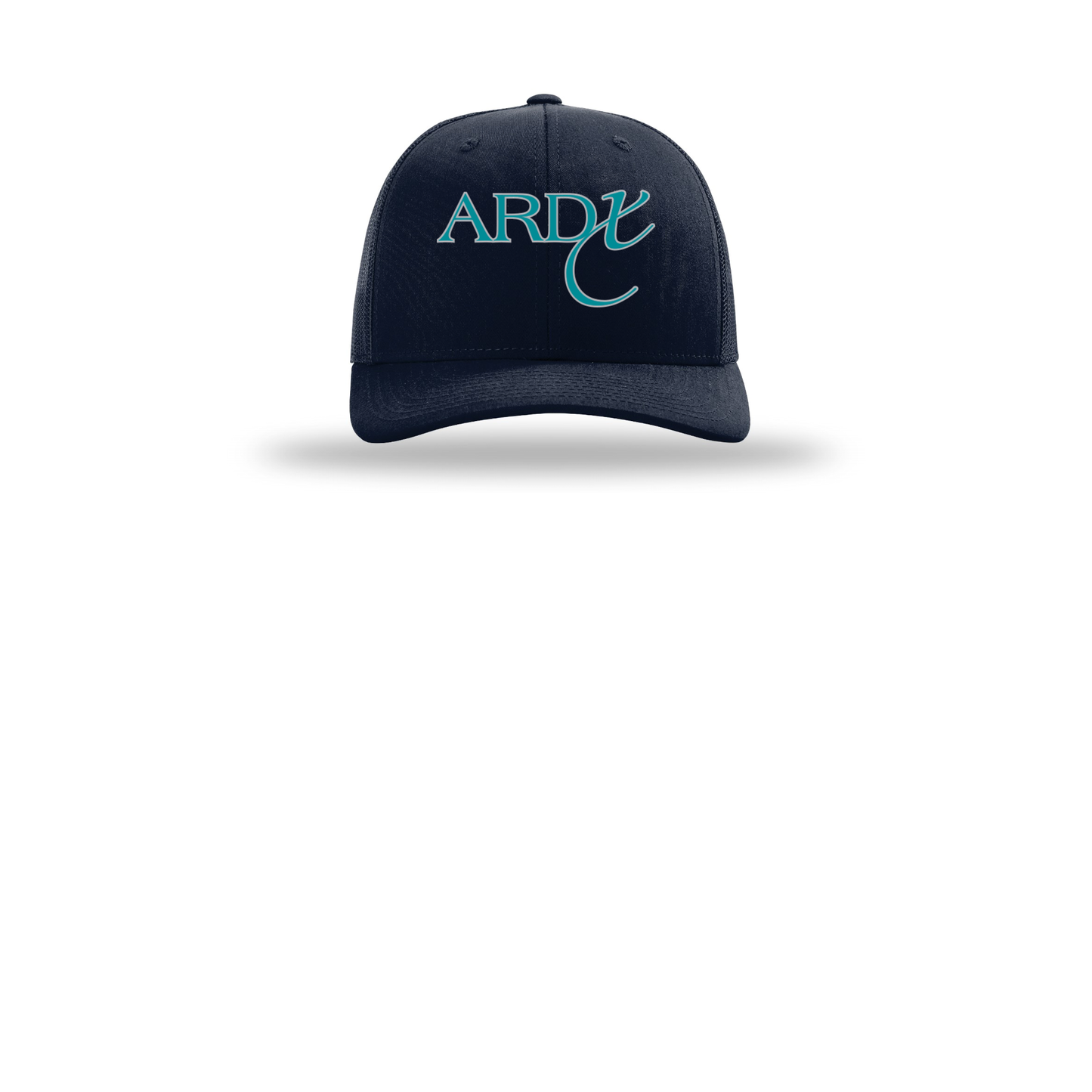 ardx-richardson-trucker-cap-embroidery-capfront-R112-navy-flat-front