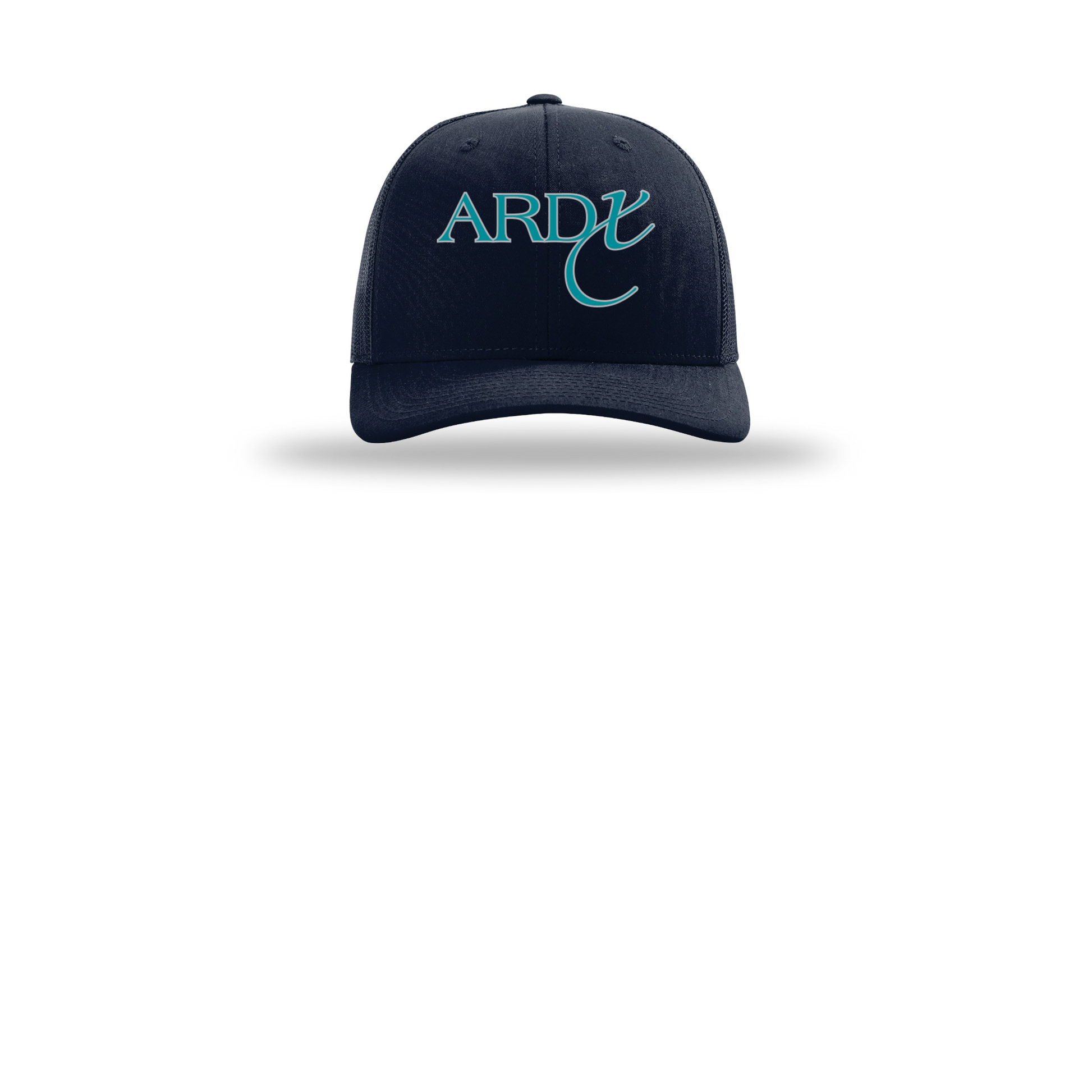 ardx-richardson-trucker-cap-embroidery-capfront-R112-navy-flat-front