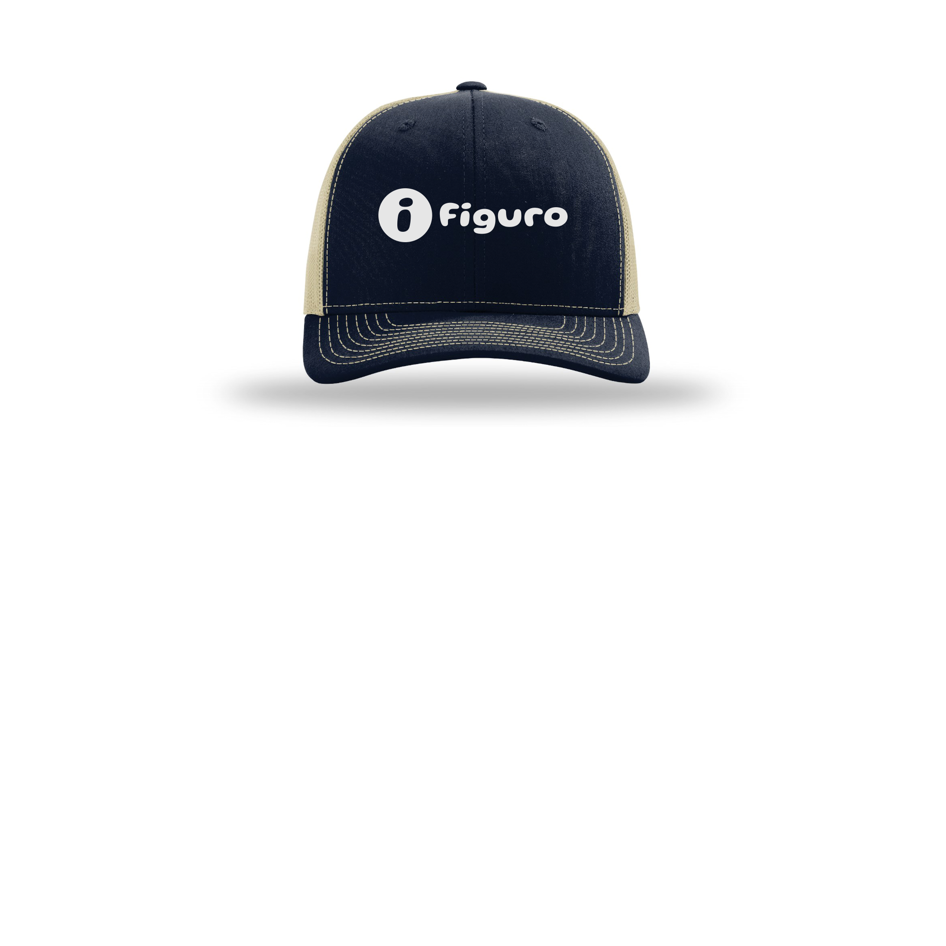 getfiguro-richardson-trucker-cap-embroidery-capfront-R112-navykhaki-flat-front