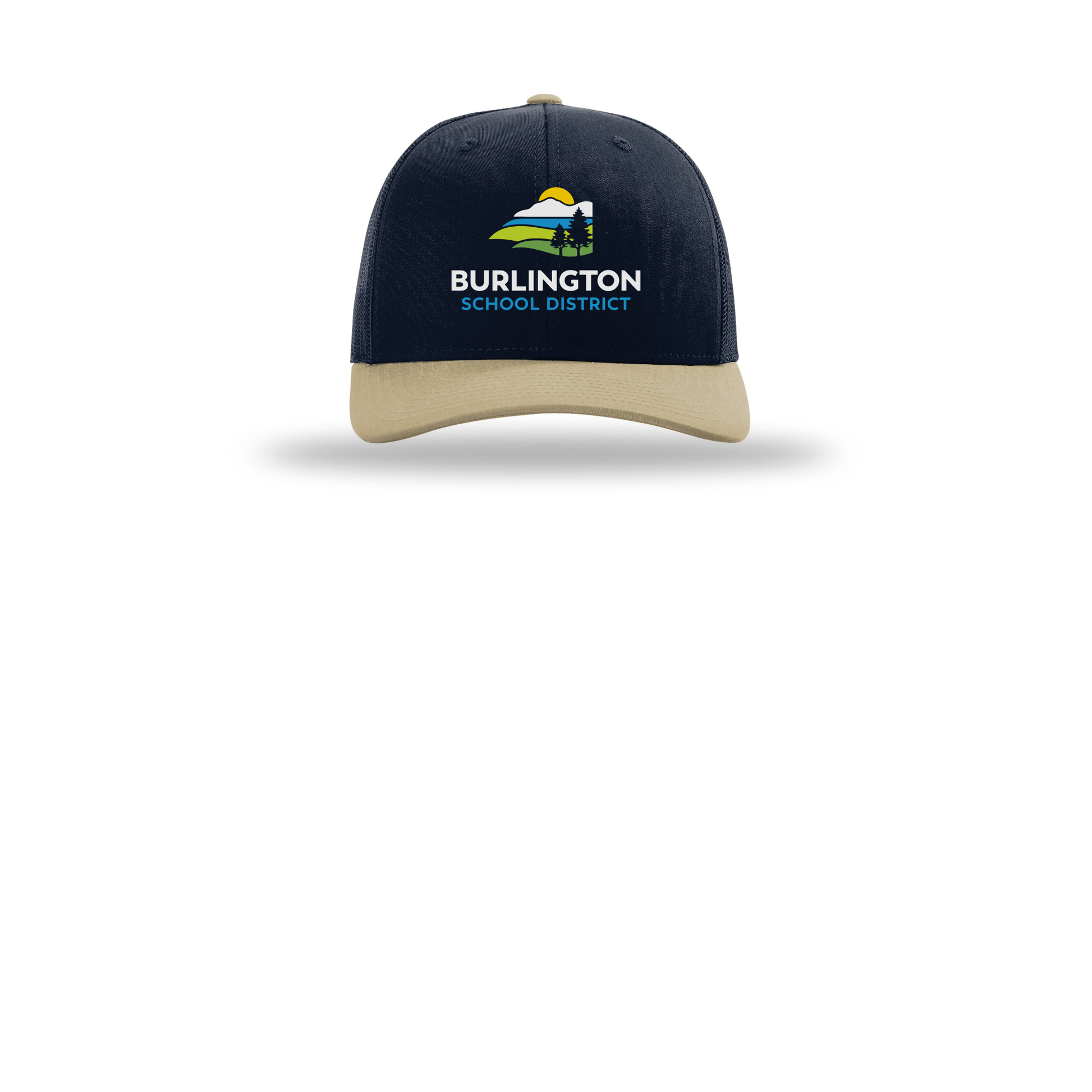 bsdvt-richardson-trucker-cap-embroidery-capfront-R112-navynavykhaki-flat-front