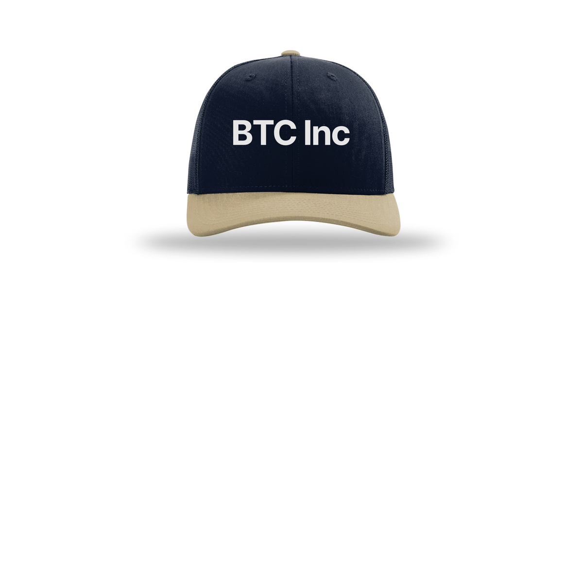 btc-richardson-trucker-cap-embroidery-capfront-R112-navynavykhaki-flat-front
