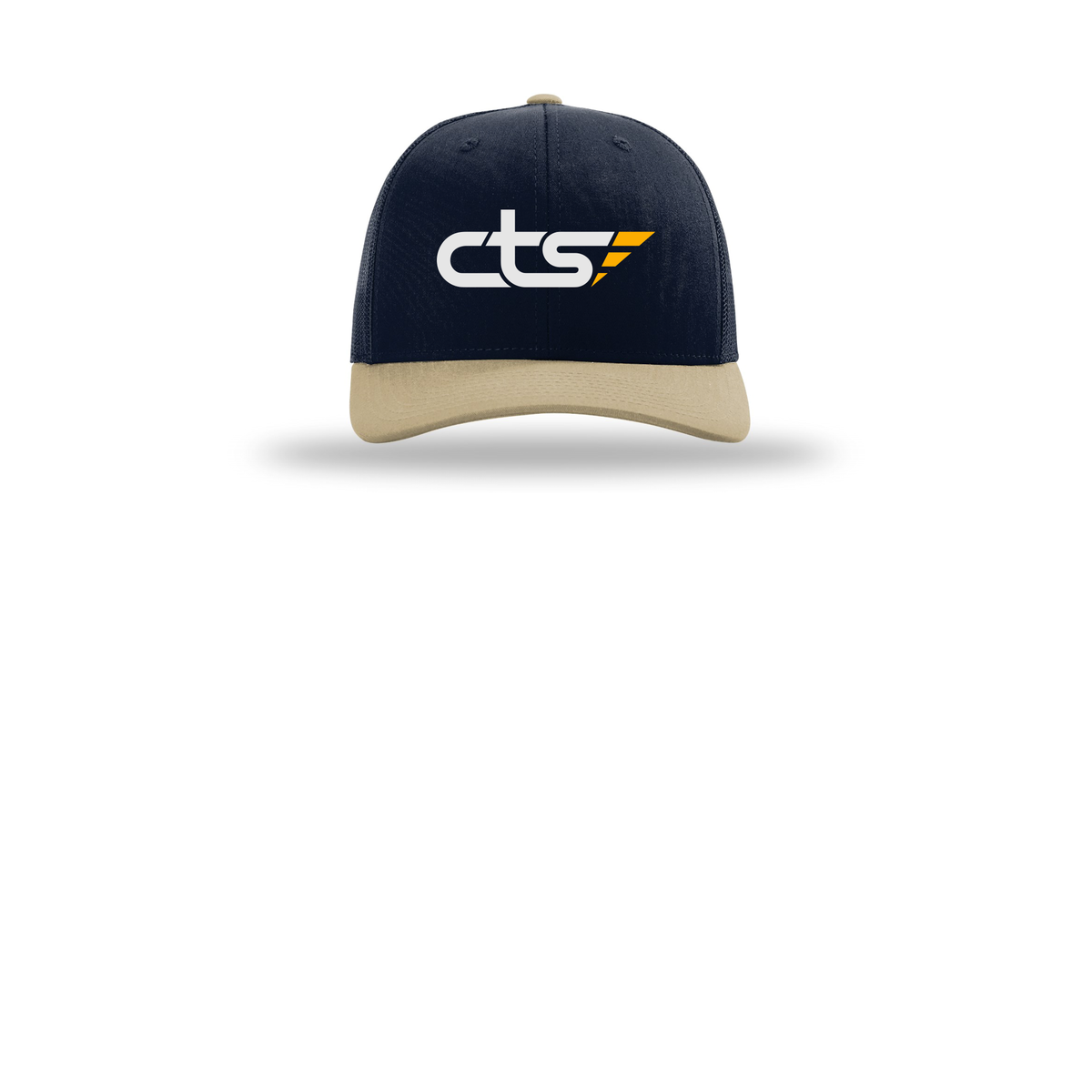cts1-richardson-trucker-cap-embroidery-capfront-R112-navynavykhaki-flat-front