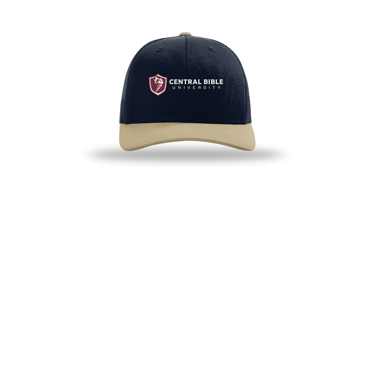 centralbible-richardson-trucker-cap-embroidery-capfront-R112-navynavykhaki-flat-front