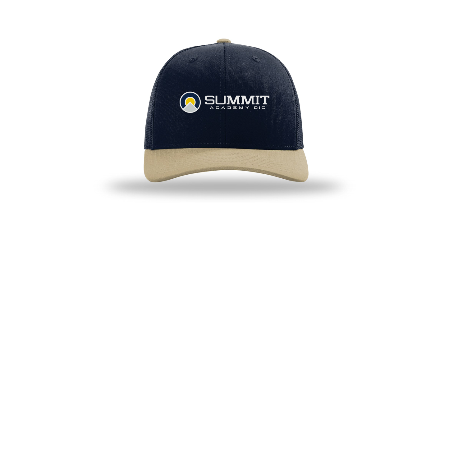 saoic-richardson-trucker-cap-embroidery-capfront-R112-navynavykhaki-flat-front