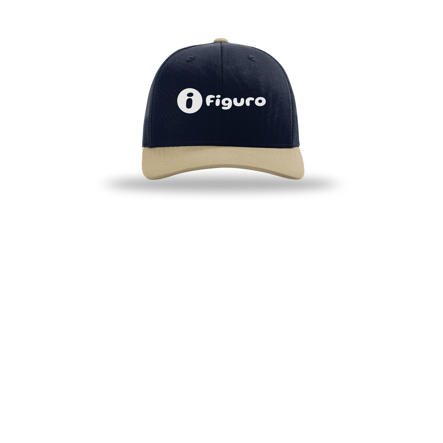 getfiguro-richardson-trucker-cap-embroidery-capfront-R112-navynavykhaki-flat-front