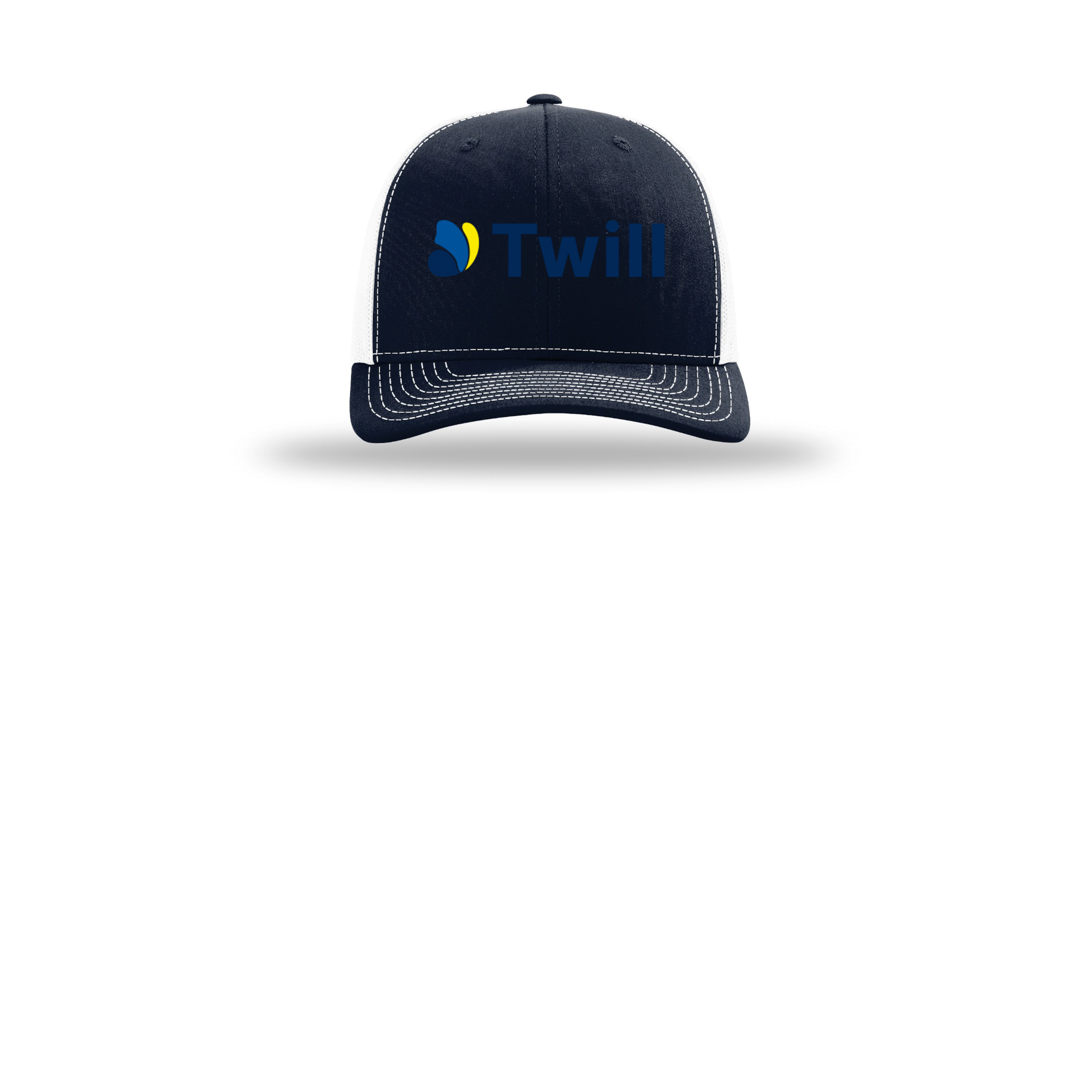 withtwill-richardson-trucker-cap-embroidery-capfront-R112-navywhite-flat-front
