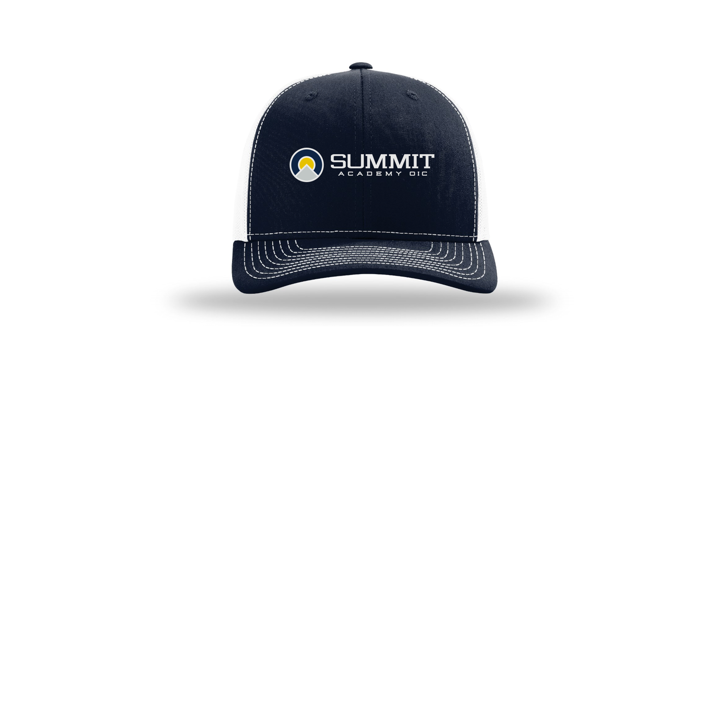 saoic-richardson-trucker-cap-embroidery-capfront-R112-navywhite-flat-front