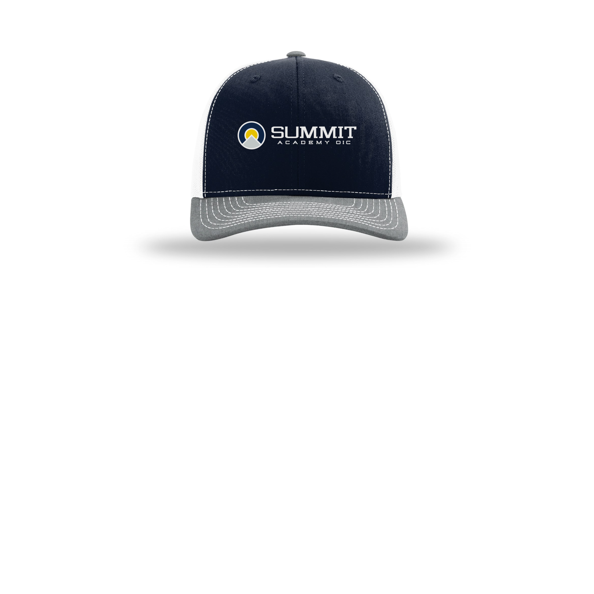 saoic-richardson-trucker-cap-embroidery-capfront-R112-navywhiteheathergrey-flat-front