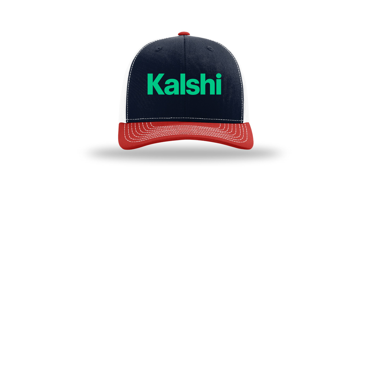kalshi-richardson-trucker-cap-embroidery-capfront-R112-navywhitered-flat-front