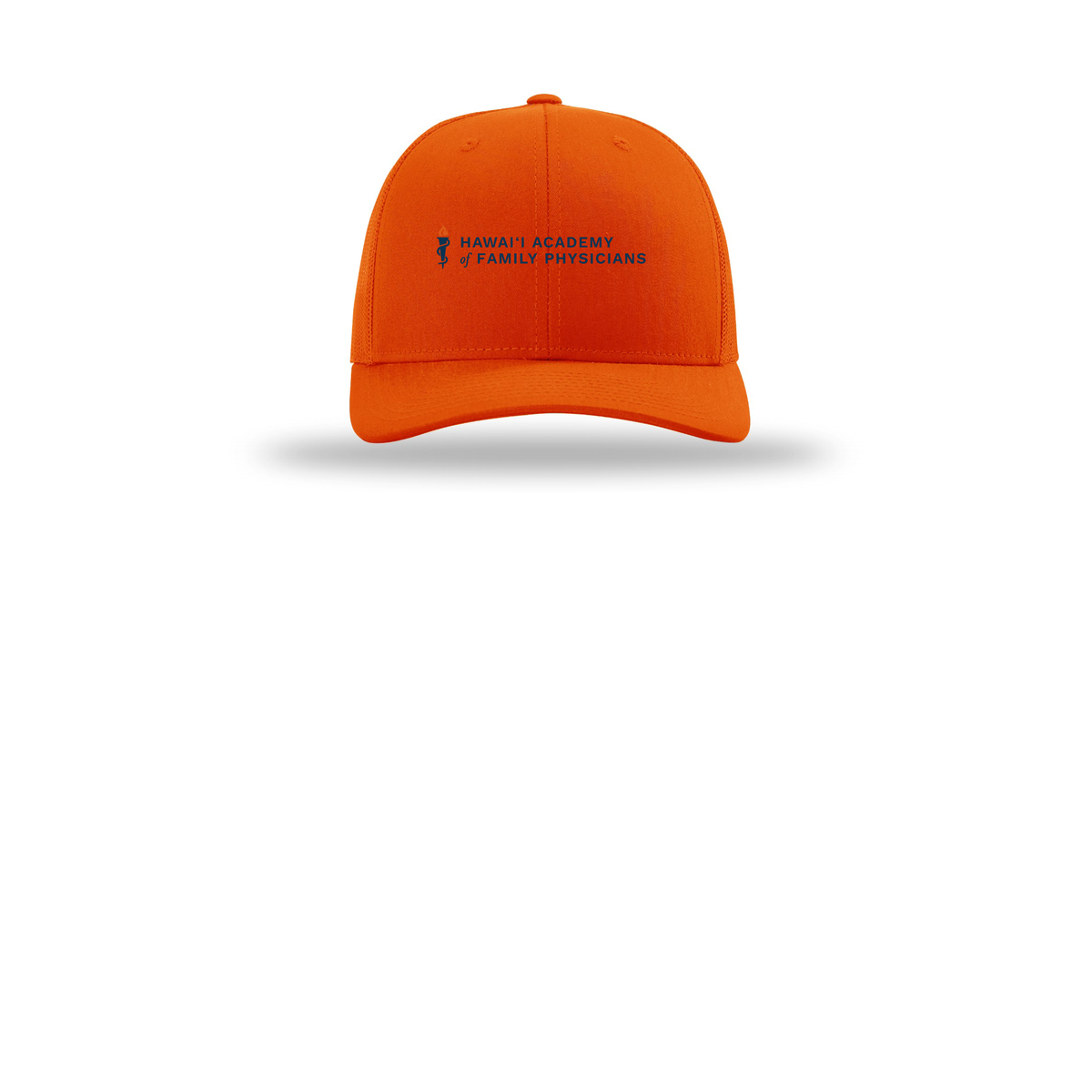 hafp-richardson-trucker-cap-embroidery-capfront-R112-orange-flat-front