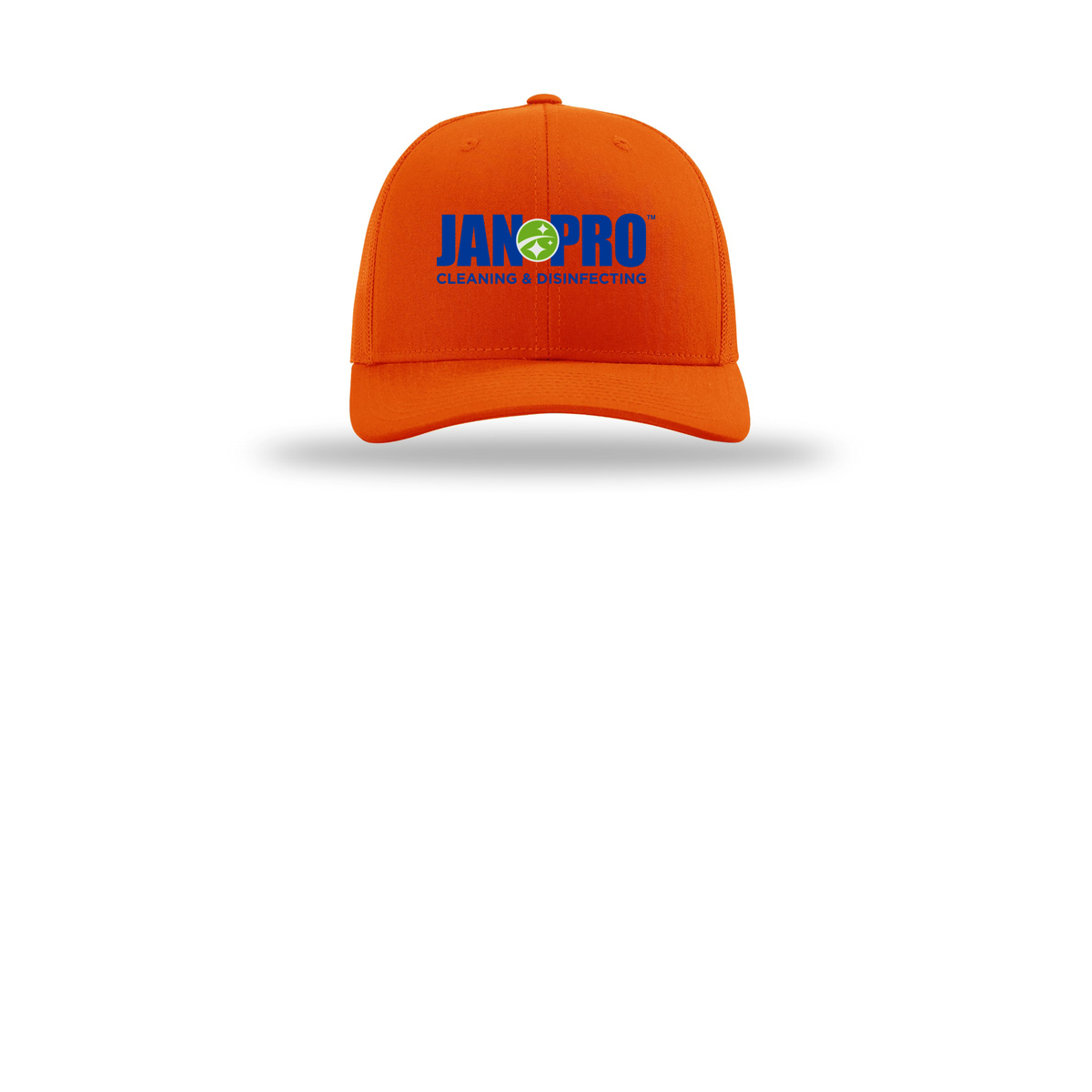 jan-pro-richardson-trucker-cap-embroidery-capfront-R112-orange-flat-front