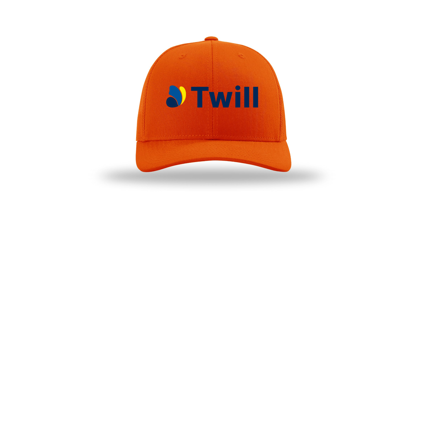 withtwill-richardson-trucker-cap-embroidery-capfront-R112-orange-flat-front