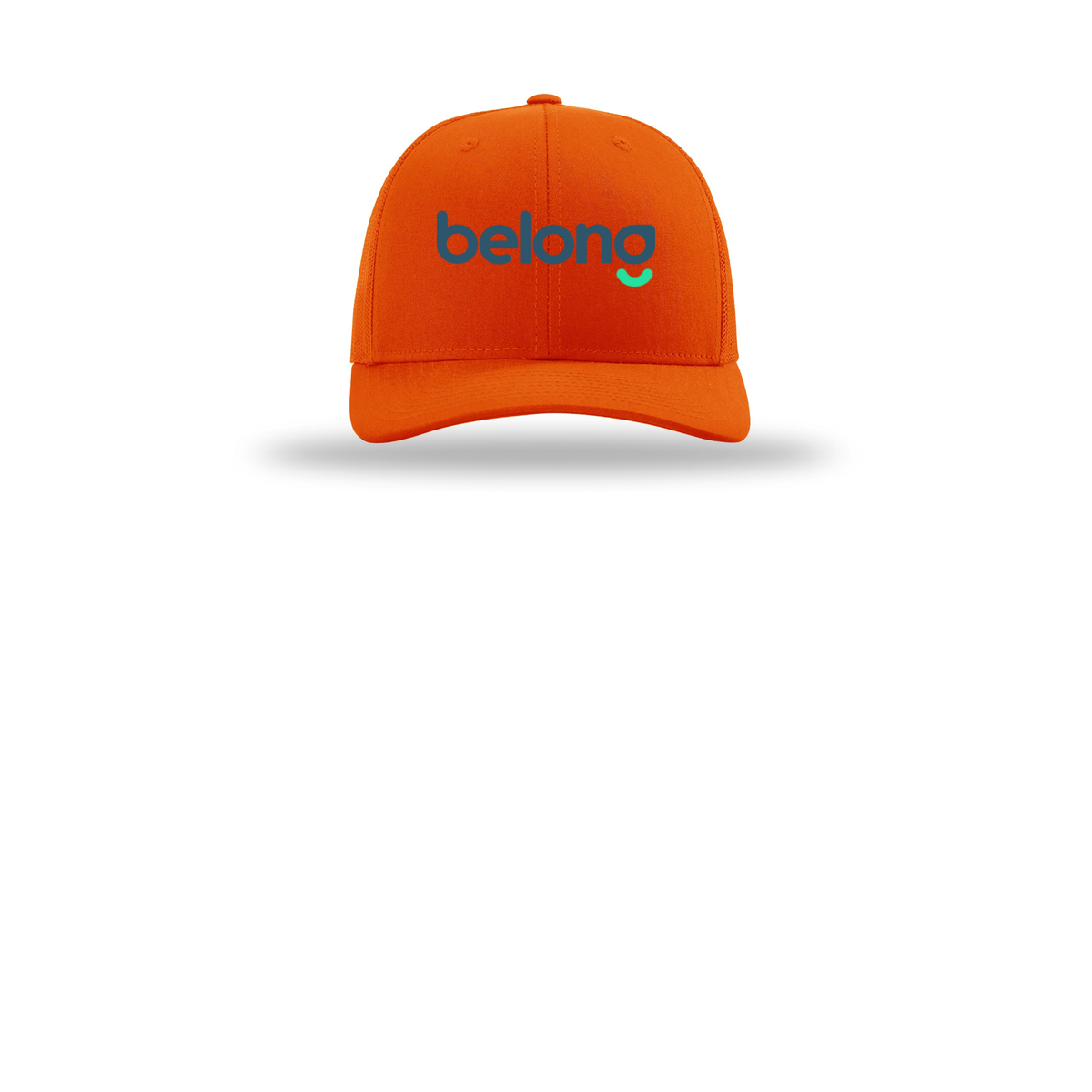 belonghome-richardson-trucker-cap-embroidery-capfront-R112-orange-flat-front