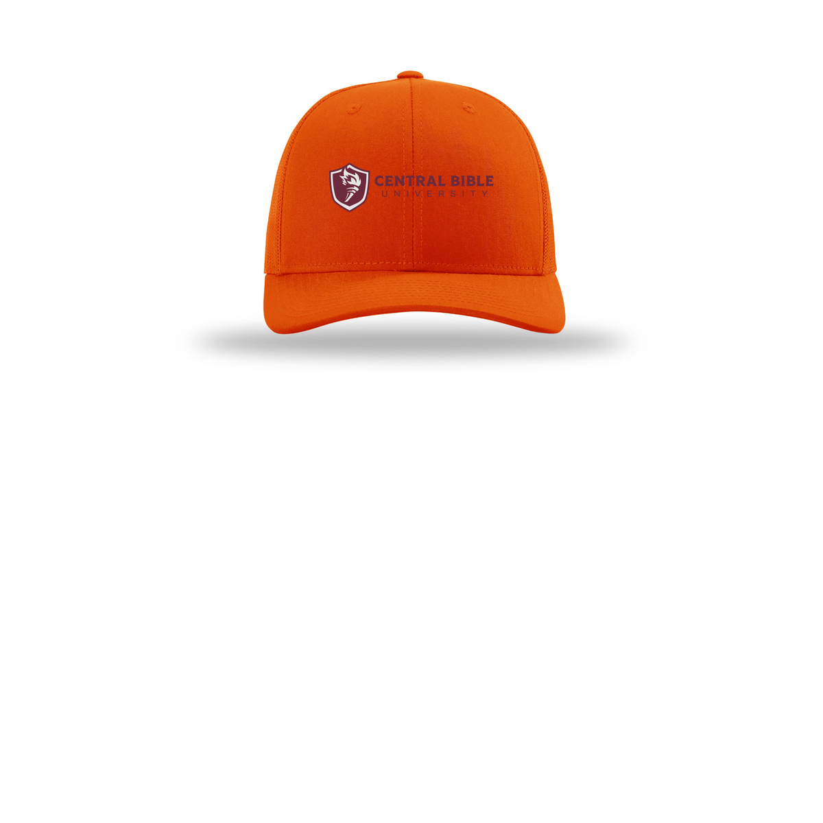 centralbible-richardson-trucker-cap-embroidery-capfront-R112-orange-flat-front