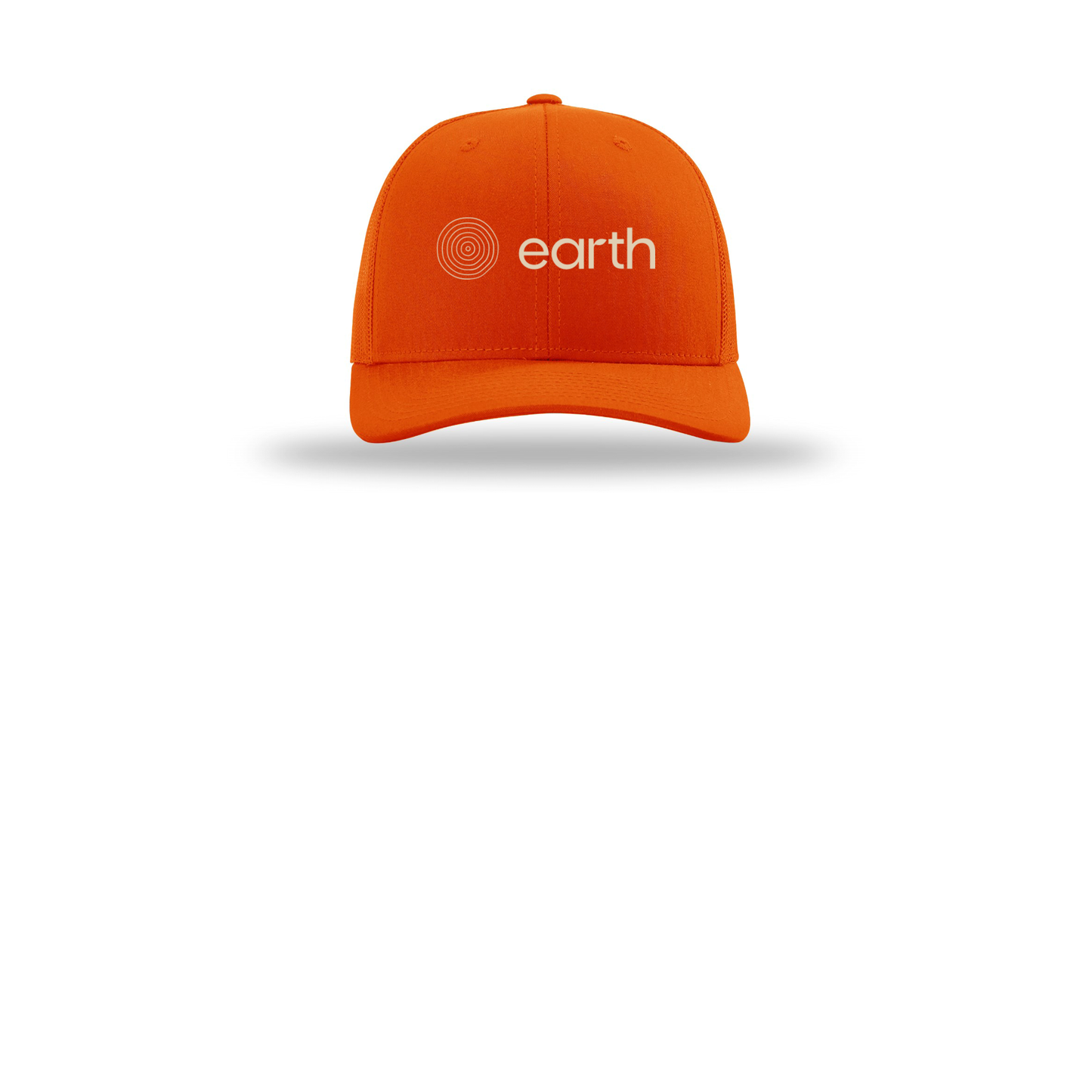 earthfuneral-richardson-trucker-cap-embroidery-capfront-R112-orange-flat-front