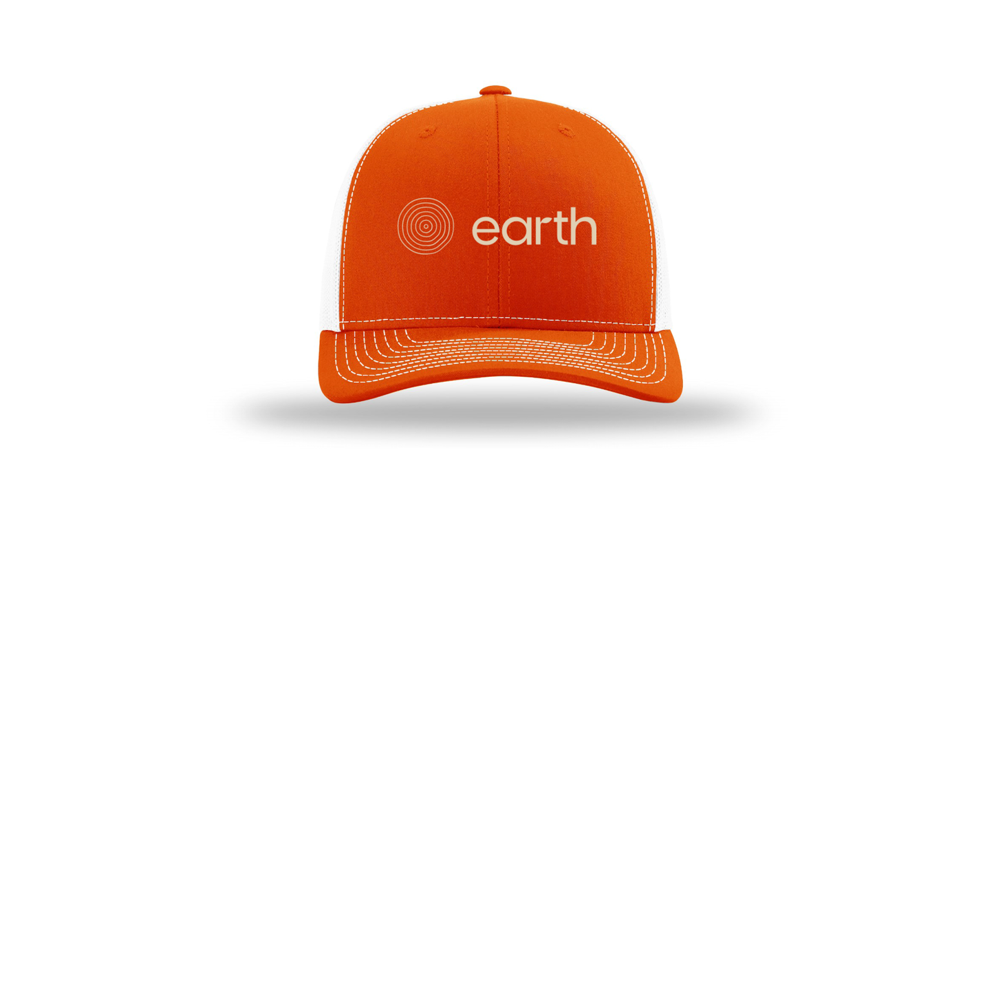 earthfuneral-richardson-trucker-cap-embroidery-capfront-R112-orangewhite-flat-front