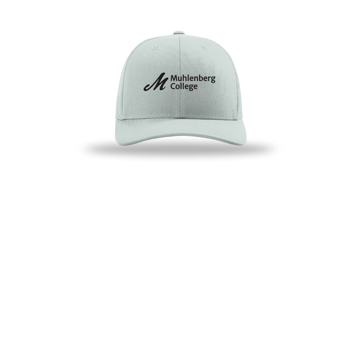 muhlenberg-richardson-trucker-cap-embroidery-capfront-R112-quarry-flat-front