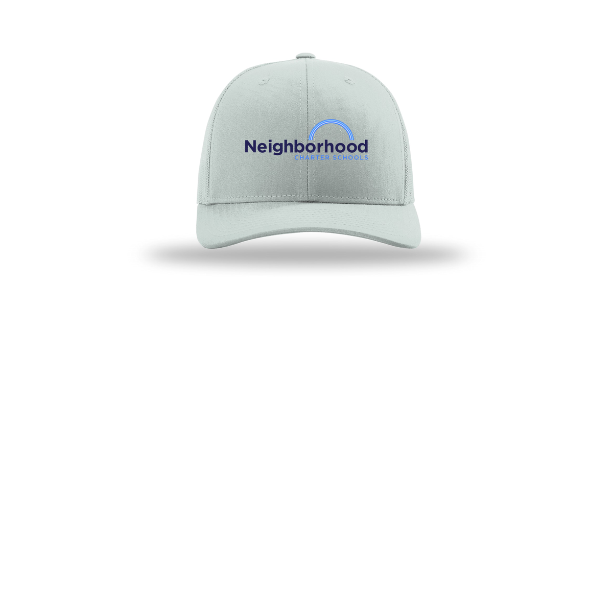 ncschools-richardson-trucker-cap-embroidery-capfront-R112-quarry-flat-front