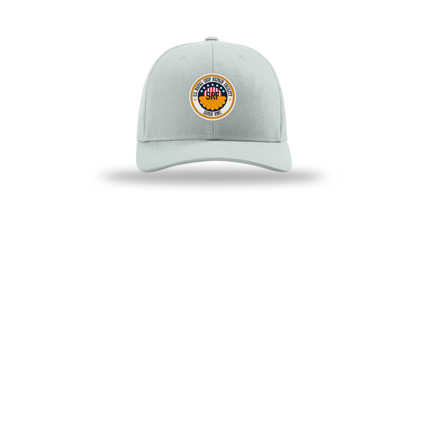 srf-jrmc-richardson-trucker-cap-embroidery-capfront-R112-quarry-flat-front