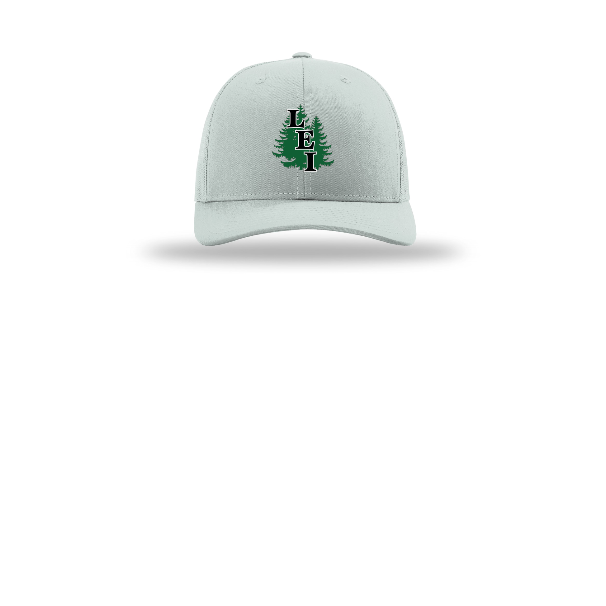 leisite-richardson-trucker-cap-embroidery-capfront-R112-quarry-flat-front