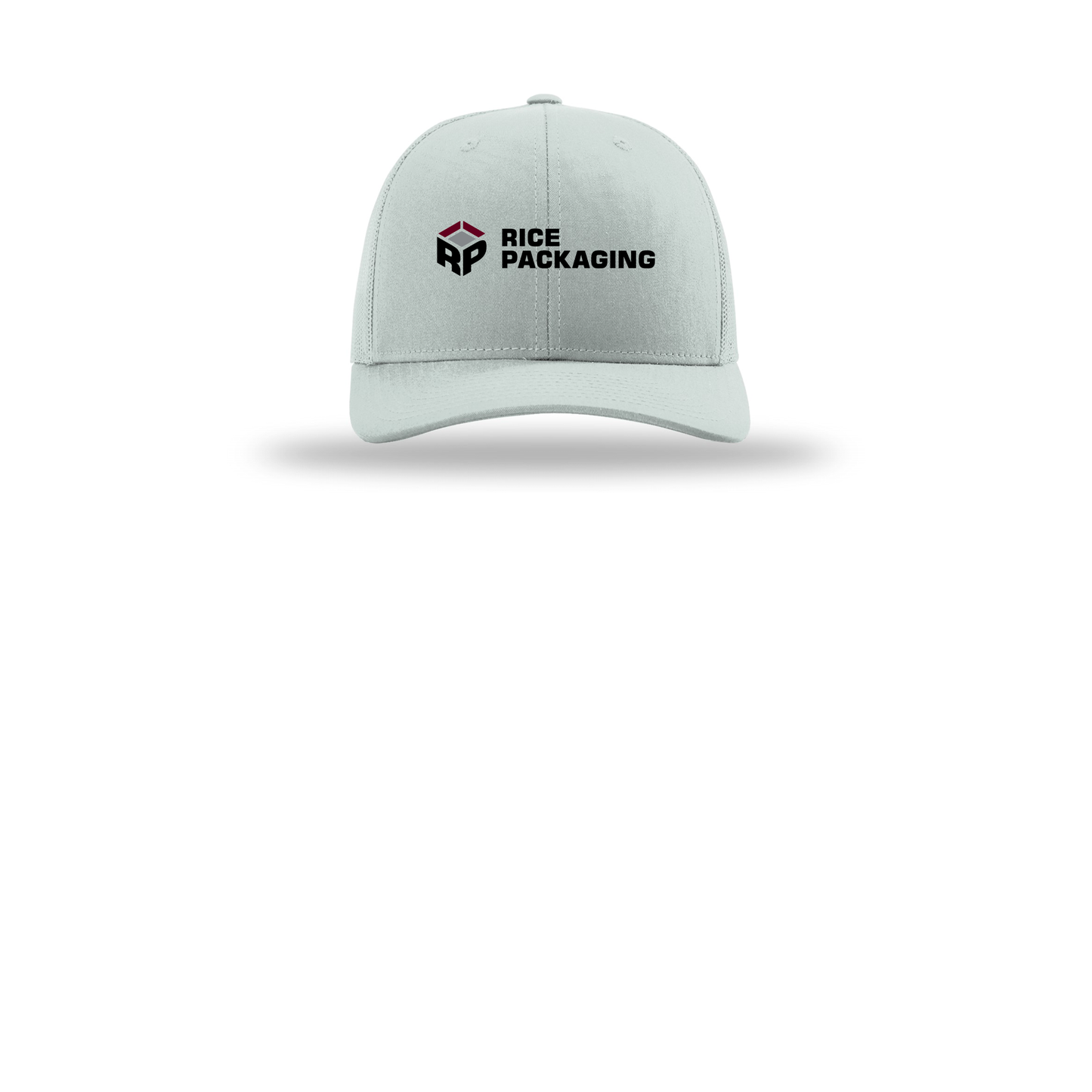 ricepackaging-richardson-trucker-cap-embroidery-capfront-R112-quarry-flat-front