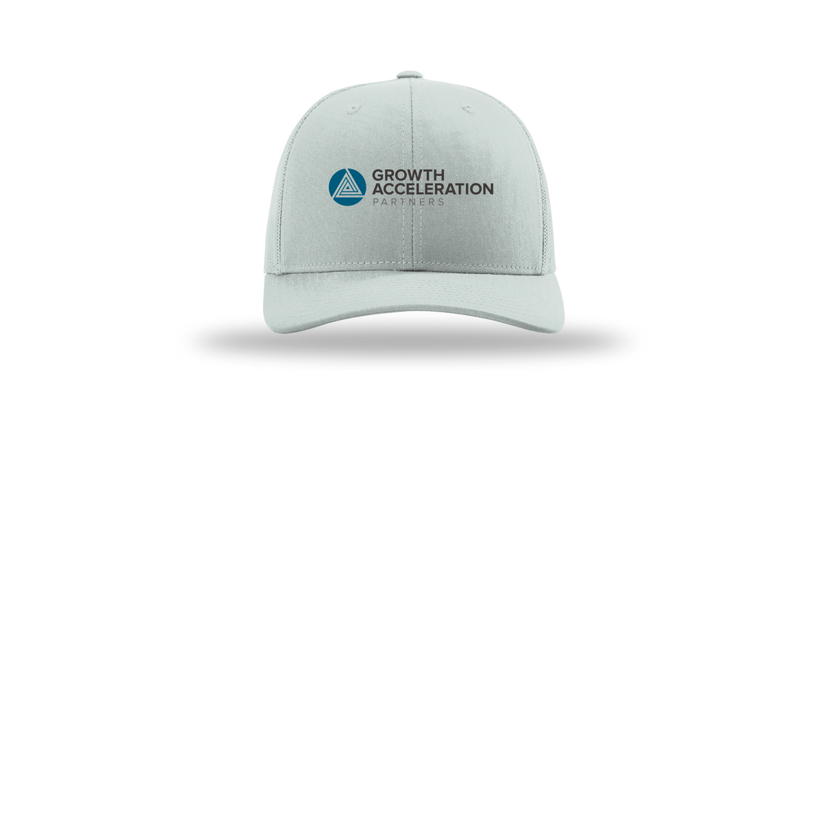 growthaccelerationpartners-richardson-trucker-cap-embroidery-capfront-R112-quarry-flat-front