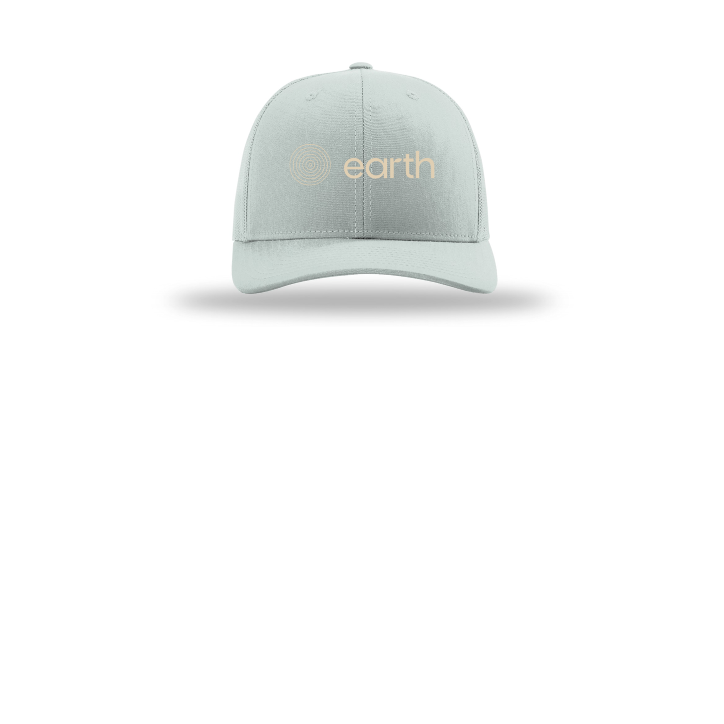 earthfuneral-richardson-trucker-cap-embroidery-capfront-R112-quarry-flat-front