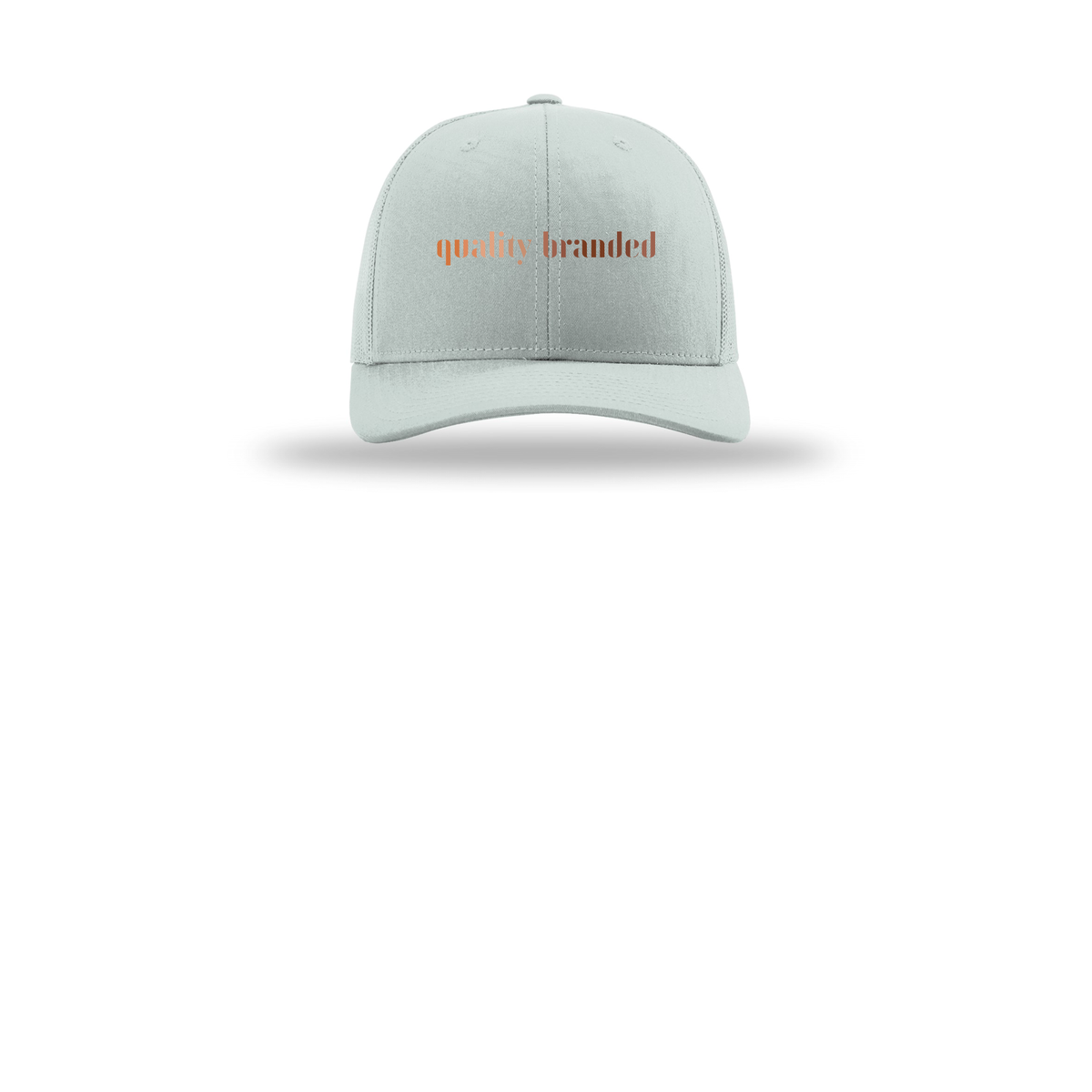 qualitybranded-richardson-trucker-cap-embroidery-capfront-R112-quarry-flat-front