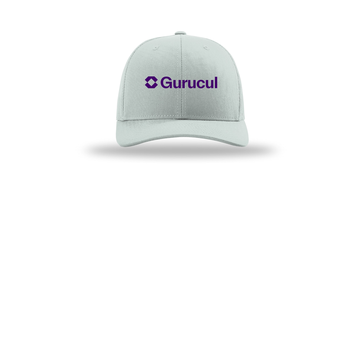 gurucul-richardson-trucker-cap-embroidery-capfront-R112-quarry-flat-front
