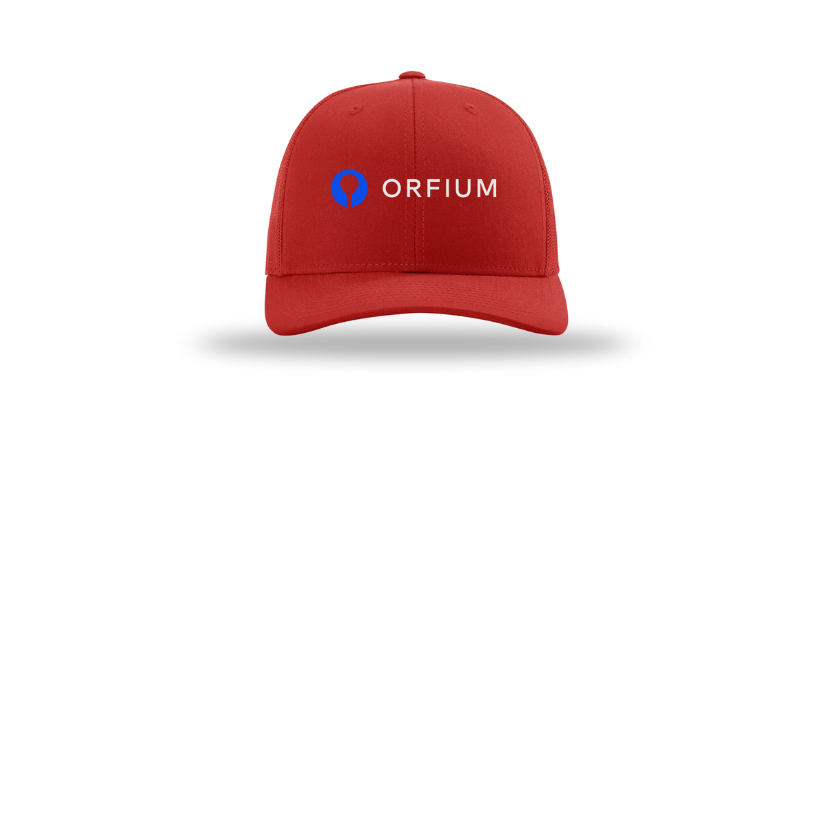 orfium-richardson-trucker-cap-embroidery-capfront-R112-red-flat-front