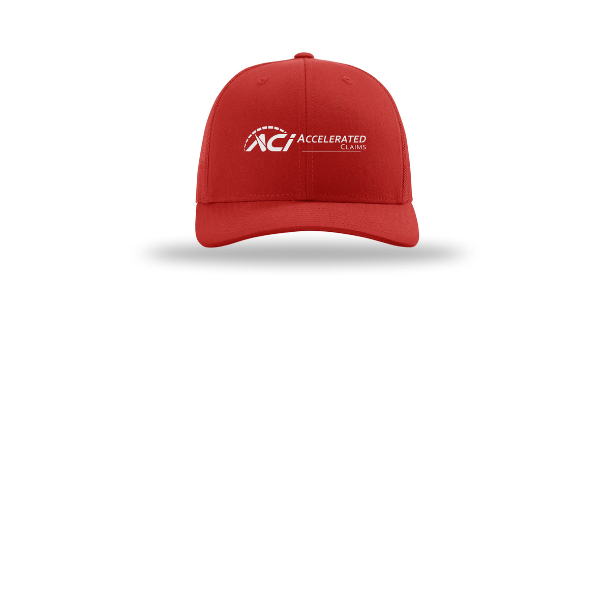 accelclaims-richardson-trucker-cap-embroidery-capfront-R112-red-flat-front