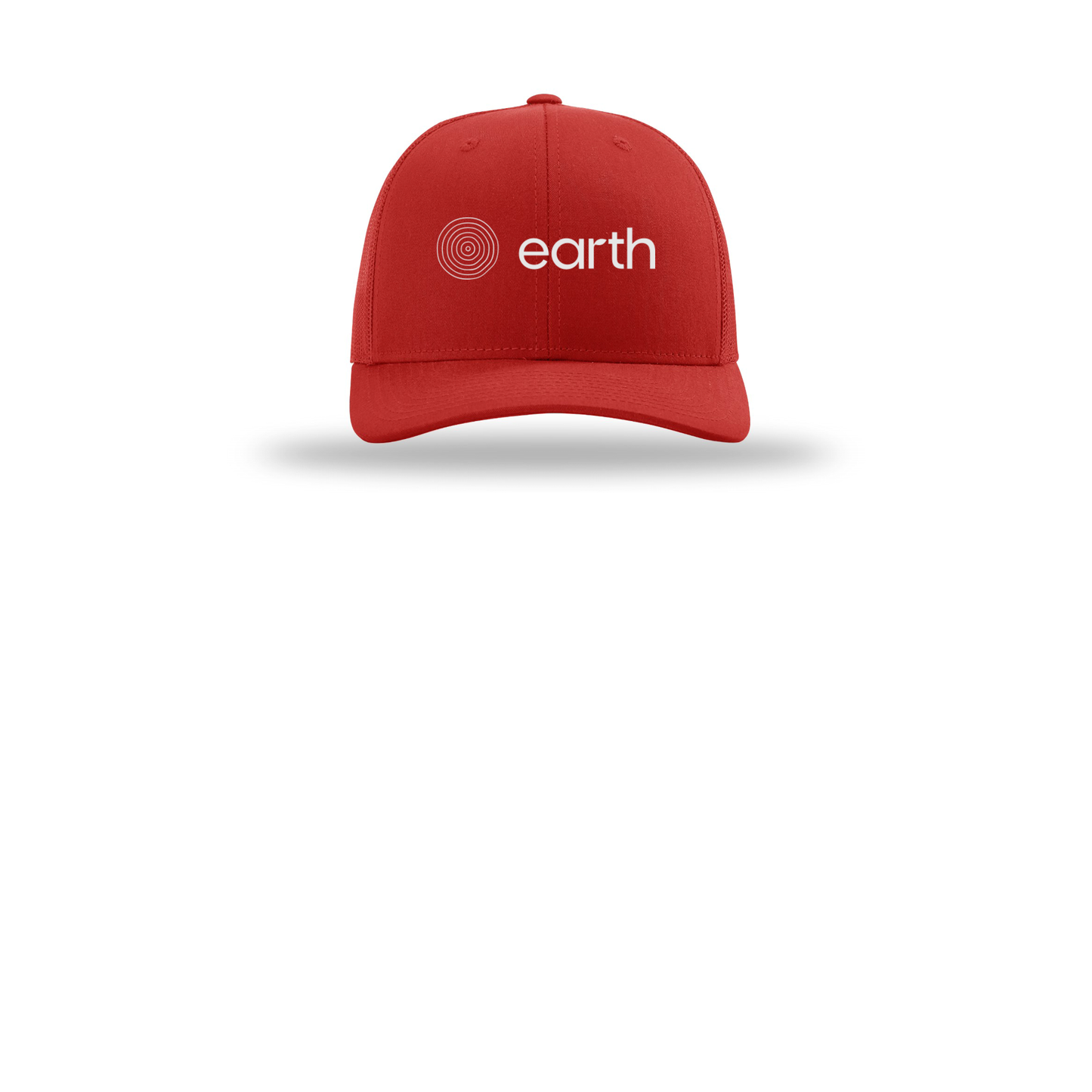 earthfuneral-richardson-trucker-cap-embroidery-capfront-R112-red-flat-front
