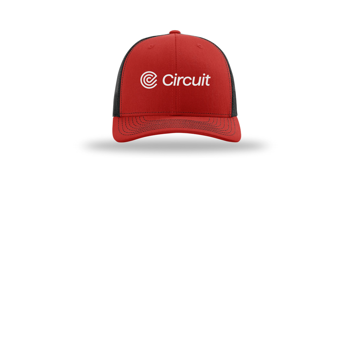 ridecircuit-richardson-trucker-cap-embroidery-capfront-R112-redblack-flat-front
