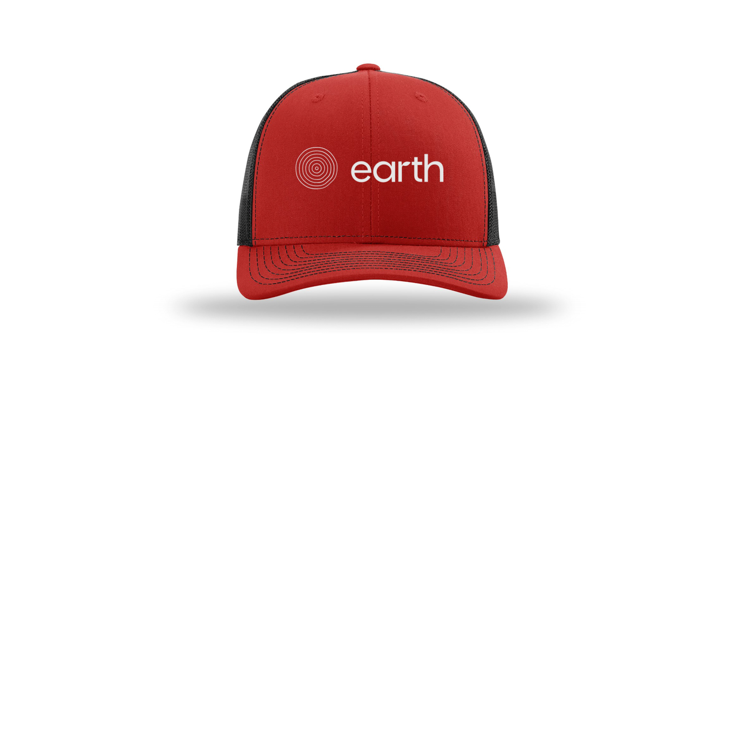 earthfuneral-richardson-trucker-cap-embroidery-capfront-R112-redblack-flat-front