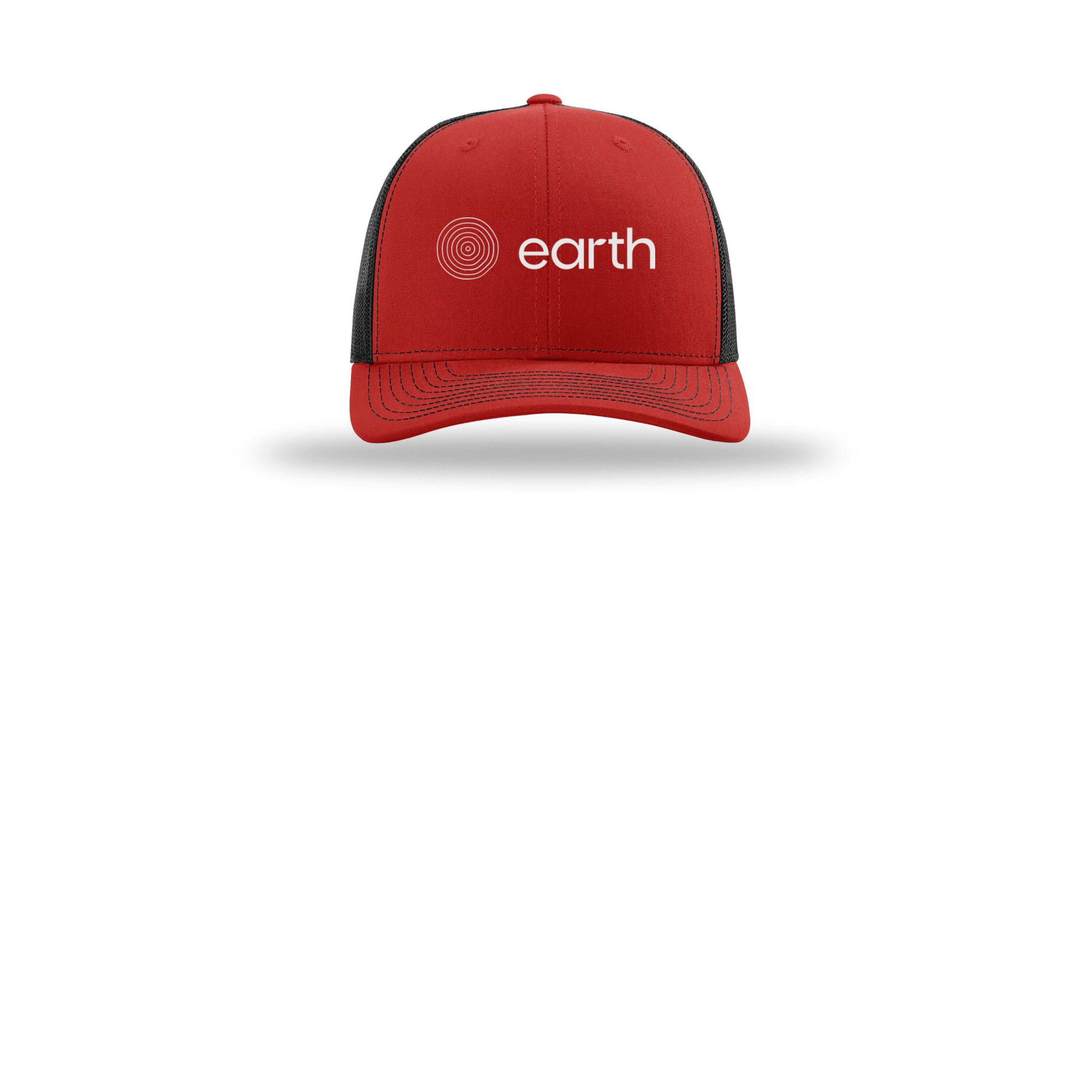 earthfuneral-richardson-trucker-cap-embroidery-capfront-R112-redblack-flat-front