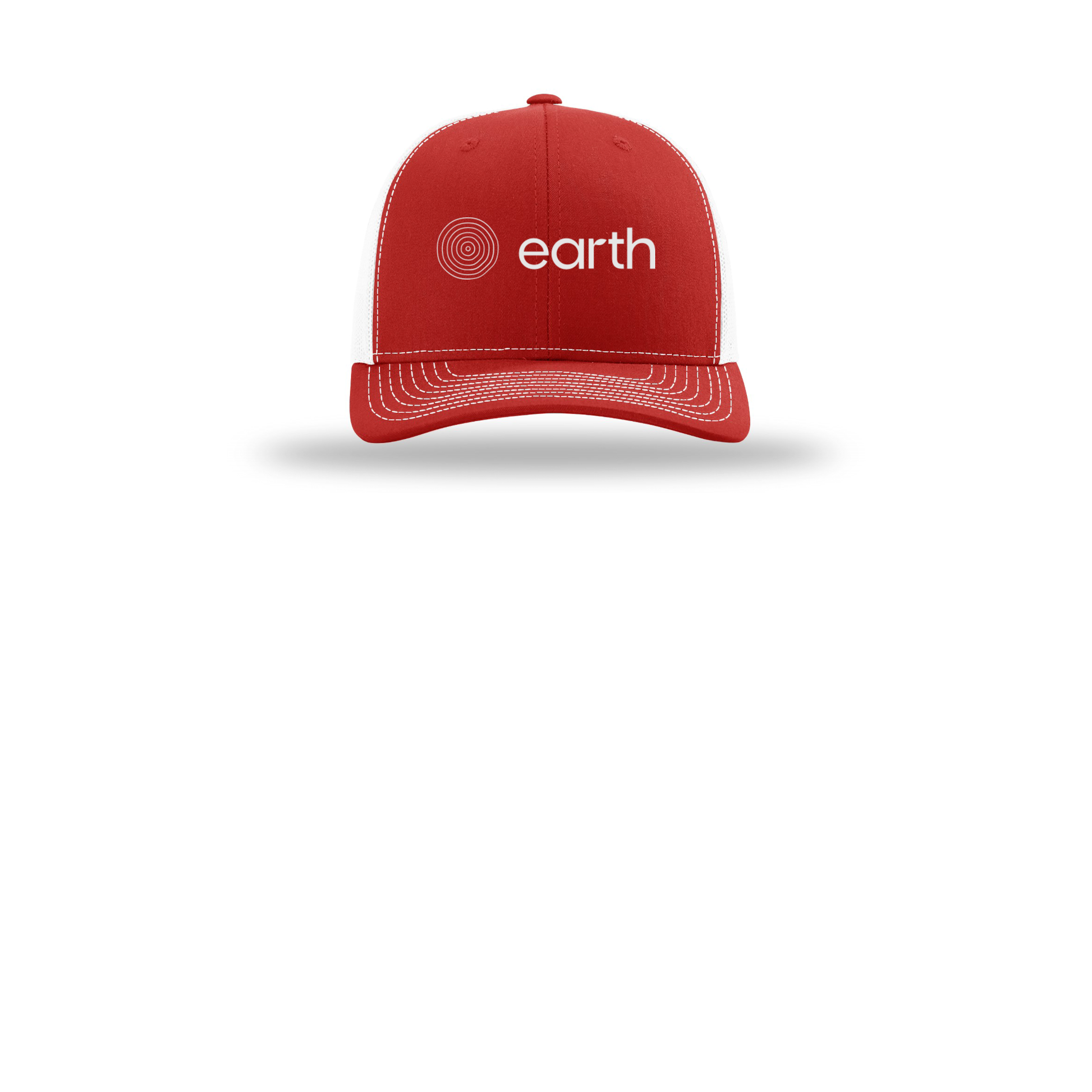earthfuneral-richardson-trucker-cap-embroidery-capfront-R112-redwhite-flat-front