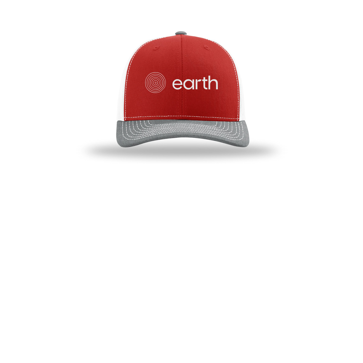 earthfuneral-richardson-trucker-cap-embroidery-capfront-R112-redwhiteheathergrey-flat-front