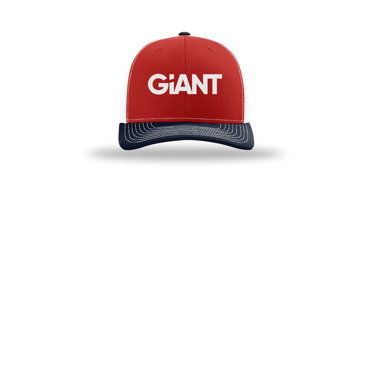 giantworldwide-richardson-trucker-cap-embroidery-capfront-R112-redwhitenavy-flat-front