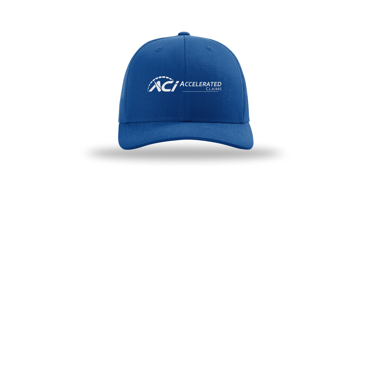 accelclaims-richardson-trucker-cap-embroidery-capfront-R112-royal-flat-front