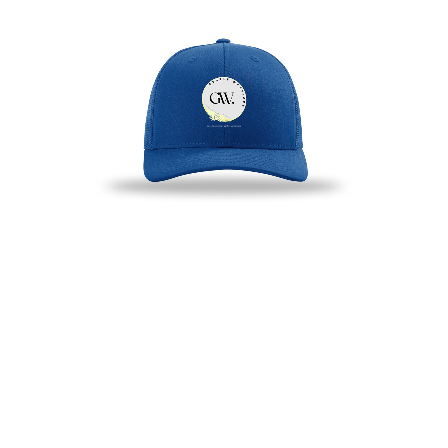 gentle-warriors-richardson-trucker-cap-embroidery-capfront-R112-royal-flat-front