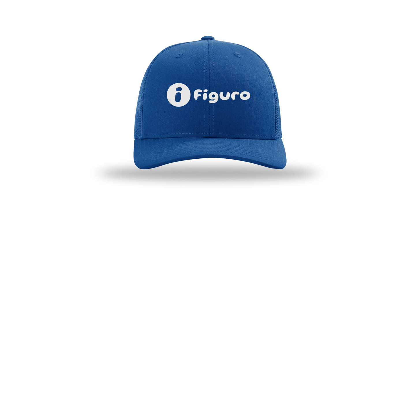 getfiguro-richardson-trucker-cap-embroidery-capfront-R112-royal-flat-front