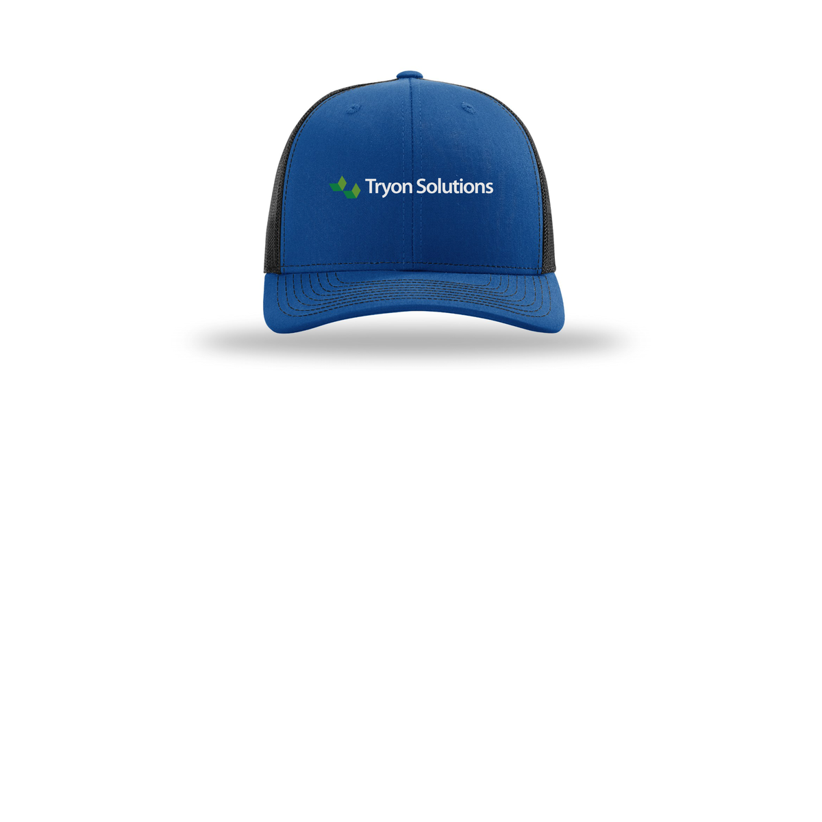 tryonsolutions-richardson-trucker-cap-embroidery-capfront-R112-royalblack-flat-front